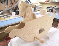 DIY Wood Rocking Horse