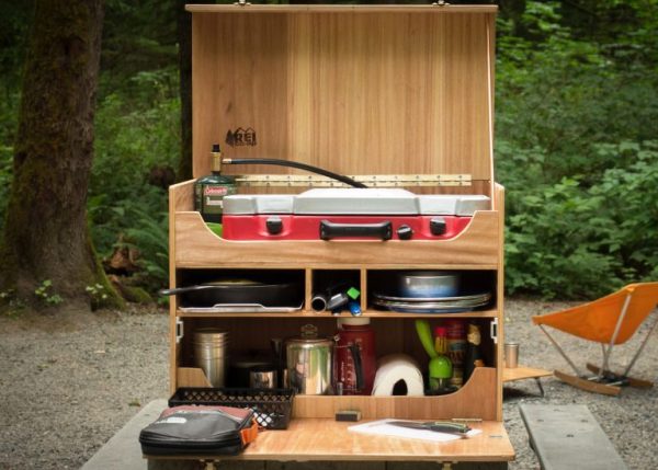 How To Build Camp Kitchen Chuck Box