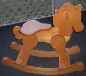 Make A Wooden Rocking Horse