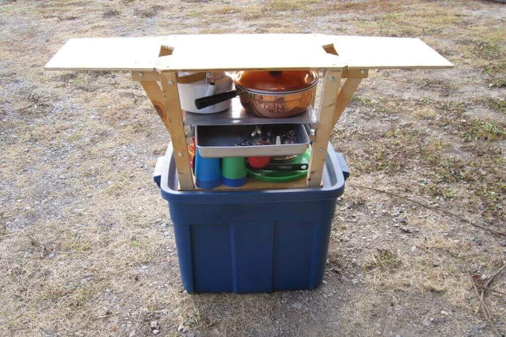 Yack Box Compact Camp Kitchen Chuck Box