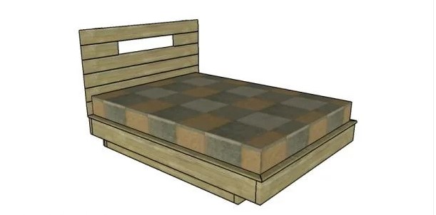 Floating Bed Frame Plans