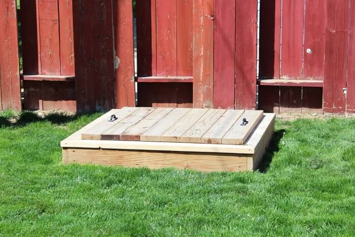 How To Build A Sandbox From Two Feet First
